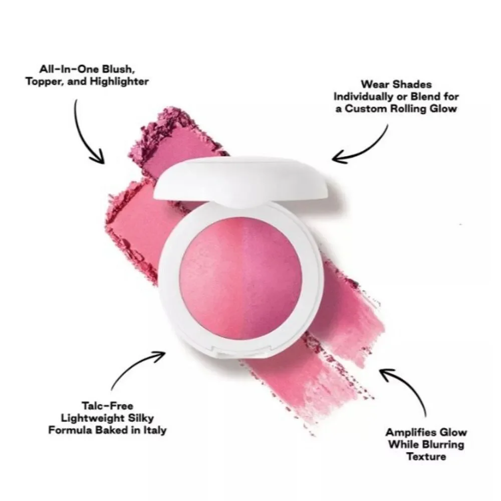 DIBS - NIB - Beauty Duet Baked Blush Duo in 